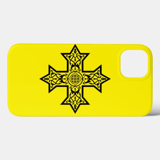 Koptisch kruisje Case-Mate iPhone case (Achterkant (horizontaal))