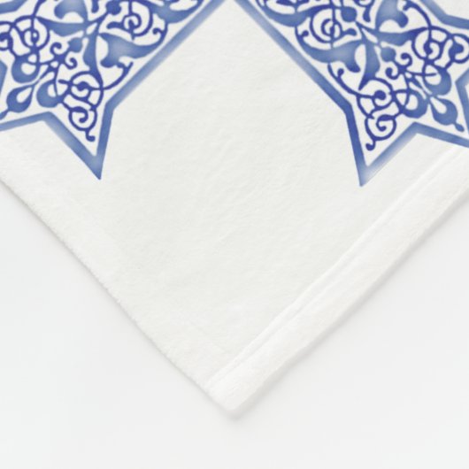 Koptisch kruisje fleece deken (Hoek)