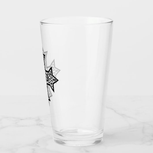 Koptisch kruisje glas (Links)