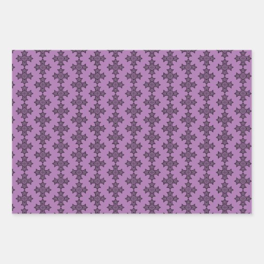 Koptisch kruisje inpakpapier vel (Voorkant 2)