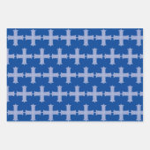 Koptisch kruisje inpakpapier vel (Voorkant)