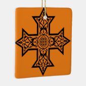 Koptisch kruisje keramisch ornament (Rechts)