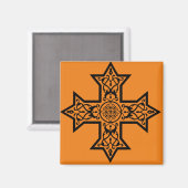 Koptisch kruisje magneet (Voorkant / Achterkant)