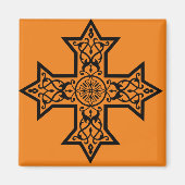 Koptisch kruisje magneet (Voorkant)