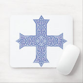 Koptisch kruisje muismat (Met muis)