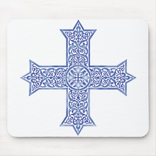 Koptisch kruisje muismat (Voorkant)