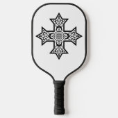 Koptisch kruisje pickleball paddle (Voorkant)