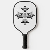 Koptisch kruisje pickleball paddle (Achterkant)