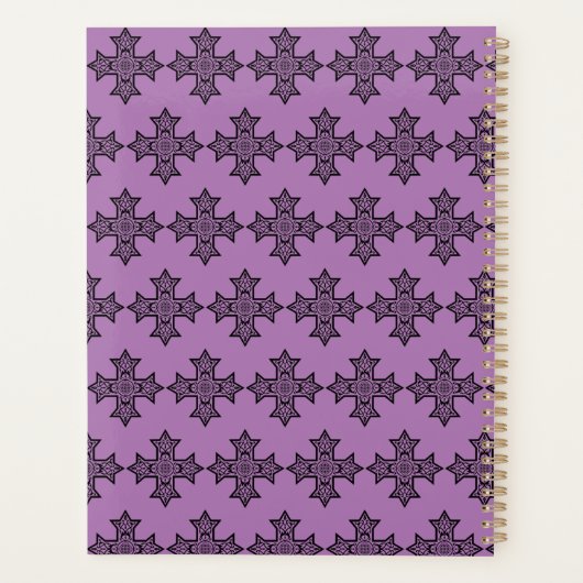 Koptisch kruisje planner (Achterkant)