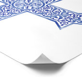 Koptisch kruisje poster (Hoek)