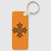 Koptisch kruisje sleutelhanger (Achterkant)