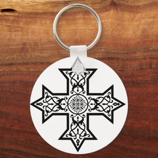 Koptisch kruisje sleutelhanger (Voorkant)