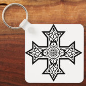 Koptisch kruisje sleutelhanger (Voorkant)