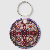 Koptisch kruisje sleutelhanger (Voorkant)