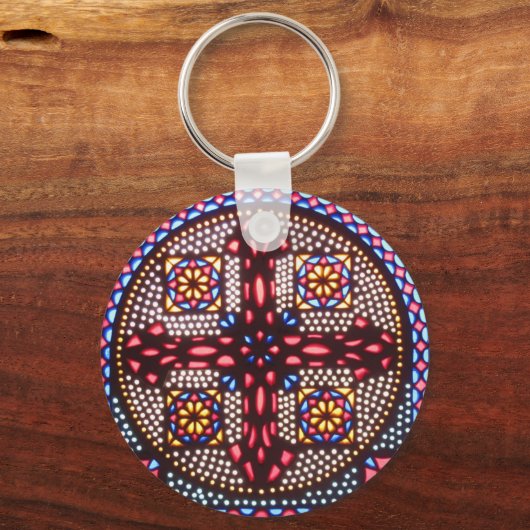 Koptisch kruisje sleutelhanger (Voorkant)