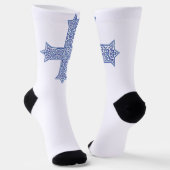 Koptisch kruisje sokken (Gebogen)