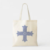 Koptisch kruisje tote bag (Achterkant)