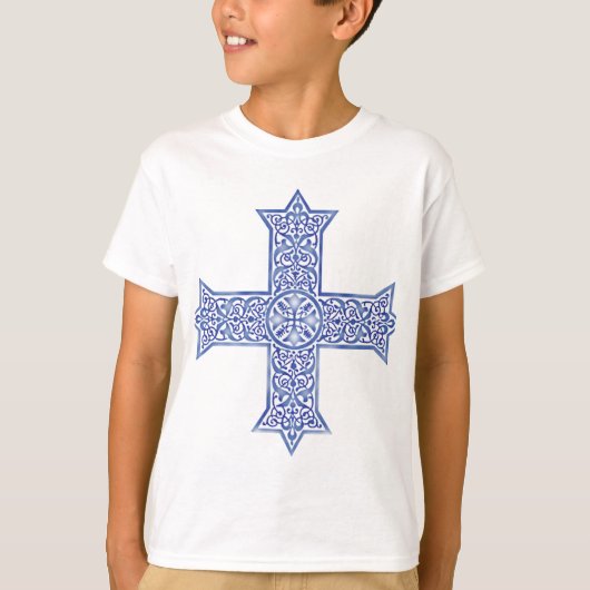 Koptisch kruissymbool van het Egyptische christend T-shirt (Voorkant)