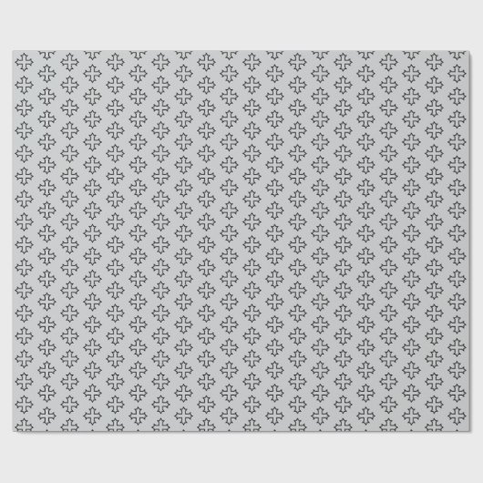 Koptisch omtrekpatroon cadeaupapier (Vlak)