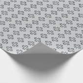 Koptisch omtrekpatroon cadeaupapier (Hoek)