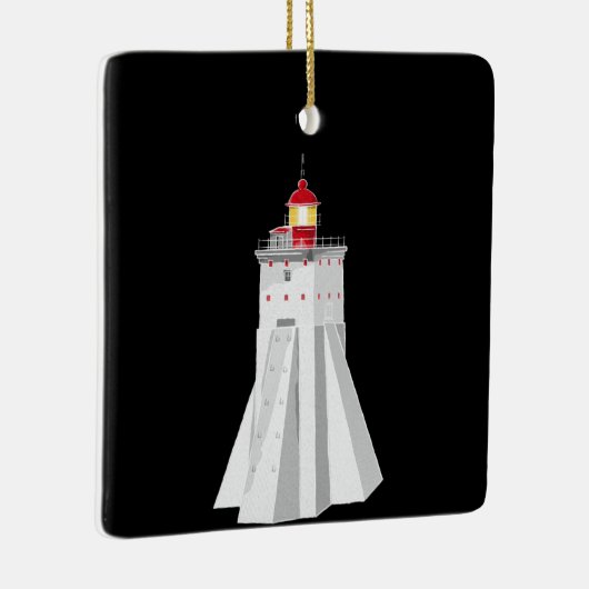 Kopu Lighthouse Keramisch Ornament (Rechts)