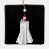 Kopu Lighthouse Keramisch Ornament (Voorkant)