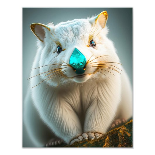 KOPUNUI MOTU LEMURIA VIJF CONTINENTAAL WEZEN FOTO AFDRUK (Voorkant)