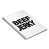 Kopvleesdrogen Typografie Notitieboek (Rechterzijde)