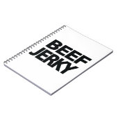 Kopvleesdrogen Typografie Notitieboek (Linkerzijde)