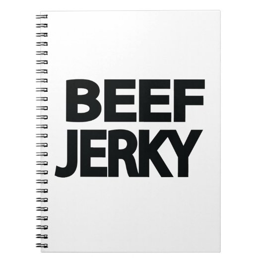 Kopvleesdrogen Typografie Notitieboek (Voorkant)