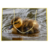 Kopzadels van de baby in de lokale obligatie large cadeautasje (Voorkant)