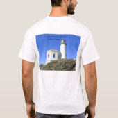 Koquille vuurtoren T shirt #1 (Achterkant)