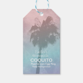 Koquito Recipe Drink Coconut Egg Nog Palm Tree Cadeaulabel
