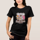 Koquito Sweets USA LLC – Schattigee Koala-lekkerni Tri-Blend Shirt (Voorkant)