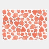 Koraal Agate Textuur Modern Abstract Steen Cadeau Inpakpapier Vel (Voorkant 2)