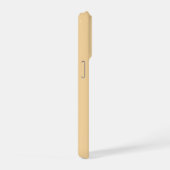Koraal Anjer Botanisch Aquarel Aangepaste Naam iPhone Hoesje (Rechterkant)