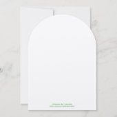 Koraal Apple Aqua Vogelwedstrijd Kaart (Achterkant)