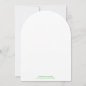 Koraal Apple Aqua  Vogelwedstrijd Kaart (Achterkant)