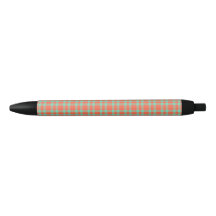 Koraal Aquamarijn Plaid Patroon