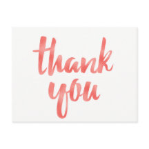 Koraal bedankt briefkaarten