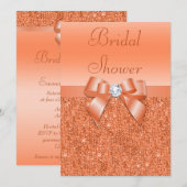 Koraal bedrukt Vrijgezellenfeest Kaart (Voorkant / Achterkant)