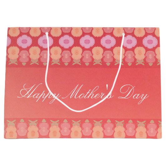 Koraal Bloemen Kunst Groot Cadeauzakje (Voorkant)