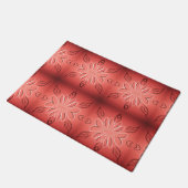   koraal bloemige Vloermat Deurmat (Schuin)