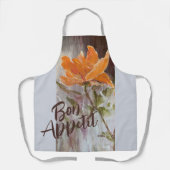 Koraal Blooms All-Over Print Schort (Voorkant)