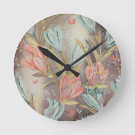 Koraal bruin Koffieblauw ivoren vlinder Ronde Klok