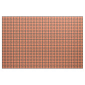 Koraal Bruine Geruite Argyle Patroon Stof (Fat Quarter)
