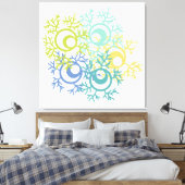 Koraal Canvas Afdruk (Insitu (Slaapkamer))
