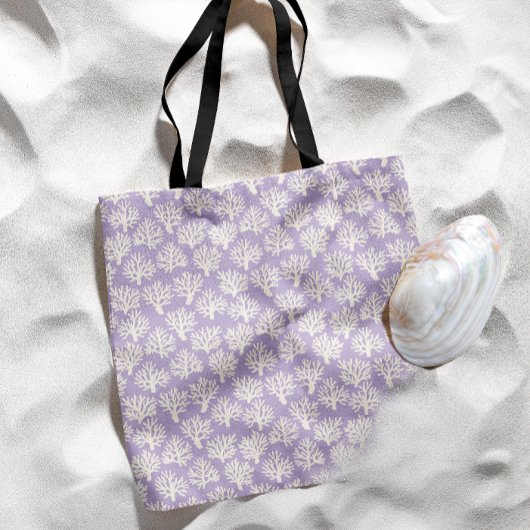 Koraal Carry Pastel Paars Tote Bag