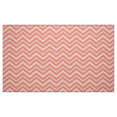 Koraal Chevron bekledingsstof Stof (Fat Quarter)