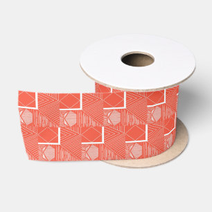 Koraal Chic Mod Design Satijnen Lint